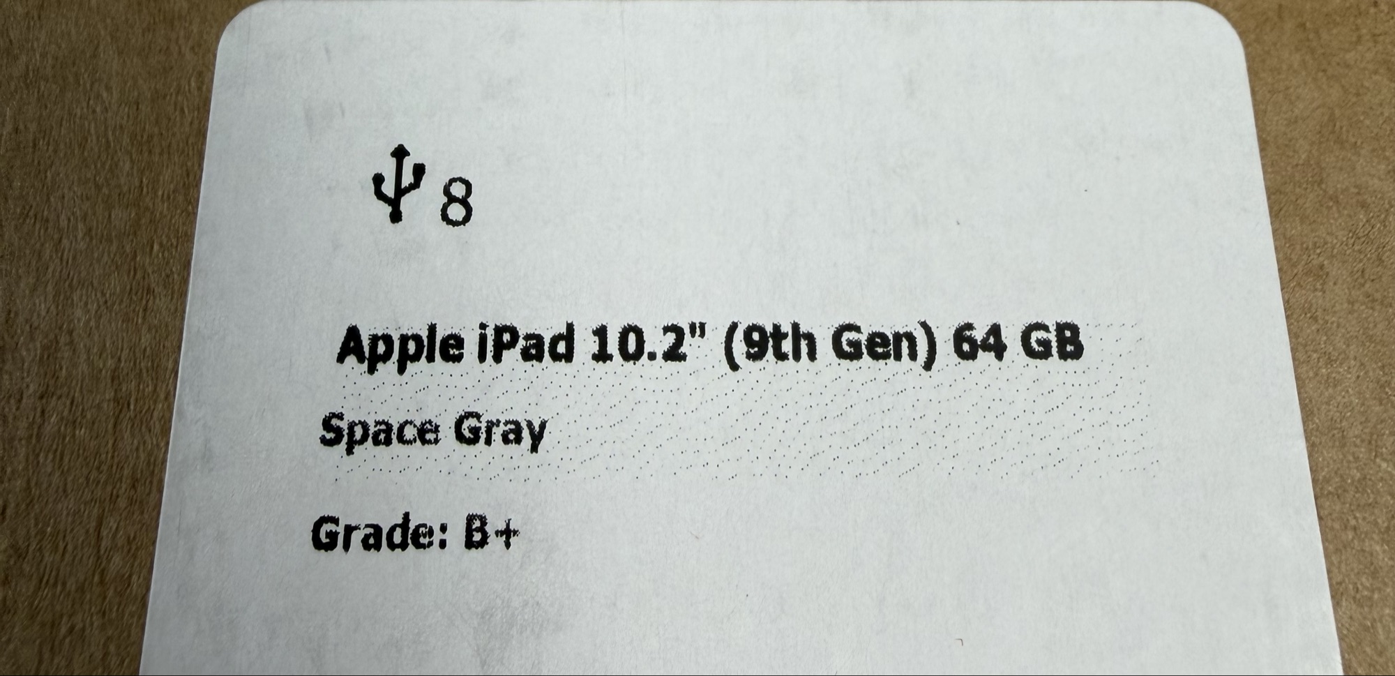 Apple iPad 10.2” refurb